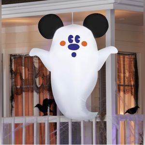 Disney Halloween Mickey Mouse Ghost Hanging Airblown Inflatable 4 ft New 2023